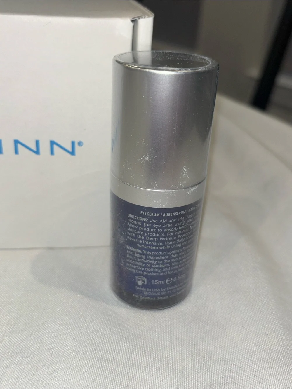 SKINN Eye Serum Intensive - Blue & Silver